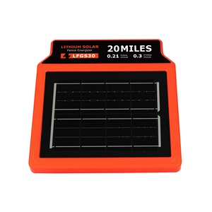 Energizador <span class=keywords><strong>de</strong></span> Cerca Eléctrica Solar <span class=keywords><strong>de</strong></span> 0.3J con Batería Integrada, <span class=keywords><strong>Cargador</strong></span> <span class=keywords><strong>de</strong></span> Cerca Portátil Recargable para Ganado - Product Image 2