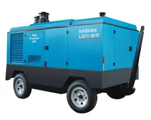 Excellent Performance Kaishan Lgcy-18/17 Diesel Mobile Air Compressor Mining