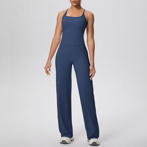 Conjunto Deportivo de Yoga de 2 Piezas para Mujer, Tallas Grandes, Alta Elasticidad, para Correr, Gimnasio, Fitness, Entrenamiento Atlético - Product Image 3