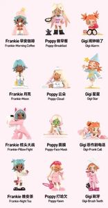 Original Pop Mart Lil Peach Riot Sleepover Series Niños Regalos Presente Colección Caja ciega Figuras de moda Cajas misteriosas - Product Image 3