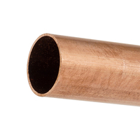 Tuyau en cuivre, prix usine, 15mm/20mm/25mm, tubes droits 3/8, résistant à haute pression, pour CVC, ASTM B280