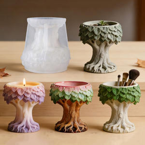 Moldes <span class=keywords><strong>de</strong></span> Silicona para Velas con Forma <span class=keywords><strong>de</strong></span> Árboles y Plantas YS, Moldes para Cajas <span class=keywords><strong>de</strong></span> Almacenamiento <span class=keywords><strong>de</strong></span> Yeso, Moldes <span class=keywords><strong>de</strong></span> Fundición para Contenedores, Suministros para Hacer Macetas <span class=keywords><strong>de</strong></span> Flores <span class=keywords><strong>de</strong></span> Concreto DIY - Product Image 1