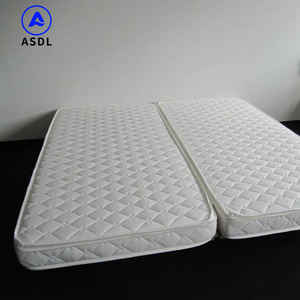 Cómodo colchón de espuma plegable más fresco de columna ortopédica e infundido con látex y colchón de espuma viscoelástica de gel de resorte de bolsillo - Product Image 1