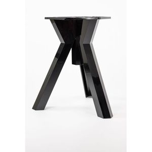 Base Ometto per 80-90cm mobili da pranzo piani in policarbonato nero modello OMBAN090-1 Design - Product Image 3