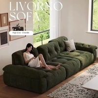 Canapé à dossier réglable, matériau de qualité supérieure, ensemble de meubles modernes, confortable, doux, résistant aux taches et imperméable