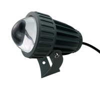 10W RGB/RGBW DC12V WS2811-RGB/UCS2904-RGBW(3000K) LED Pixel Spotlight Adressable 5 Degrés Faisceau Lumière IP67 3Pin in and Out