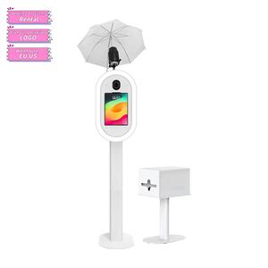 2025 स्मार्ट पार्टी फोटो बूथ धातु केस कैमरा dssr फोटो बूथ पर 13 इंच के आईपैड के लिए सेल्फी कियोस्क - Product Image 1