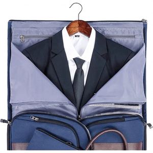 BSCI Factory Convertible Weekender Bag Suit <b>Garment</b> <b>Cover</b> for Shirts Dresses Coats Cloth Custom <b>Garment</b> Bags Custom Logo - Product Image 3