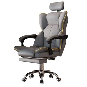 Silla Ejecutiva Giratoria con Reclinación de 130°, Altura Ajustable, Cuero PU, Reposabrazos Ajustables, Base de Acero - Diseño Minimalista <span class=keywords><strong>para</strong></span> Oficina - Product Image 2