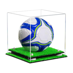 Tùy chỉnh OEM ODM trong suốt <span class=keywords><strong>Acrylic</strong></span> Bóng hiển thị đứng cho bóng chày bóng mềm bóng rổ bóng đá bóng chuyền - Product Image 3