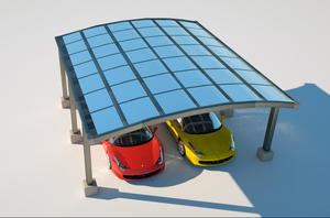 Auvent d'extérieur en alliage d'aluminium, carpe en Polycarbonate personnalisé pour Villa, 1 pièce - Product Image 3
