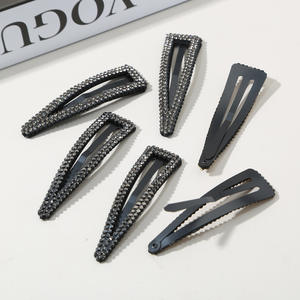 Ensemble de barrettes à cheveux en strass faits à la main, tendance et doux, pour accessoires de cheveux avec clip pour <span class=keywords><strong>frange</strong></span> cassée - Product Image 3