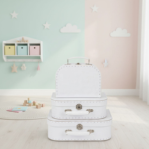 2026 New Solid Color Cardboard Luggage Decorative Paper Storage <b>Box</b> Handle Home <b>Display</b> Decorative Paper <b>Box</b> - Product Image 6