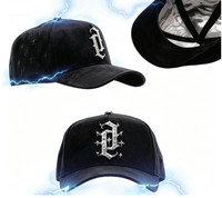 Pre-venta Edición Halloween Gorra de Béisbol Deportiva Ajustable de Felpa Personalizada con Bordado de Dobby G5 Beards Hats Big B Star Set Completo