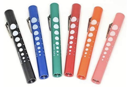 SW-PL01 Oem Plastic Mini Otoscoop Medische Aangepaste Led Penlight Met Pupil Meter - Product Image 5
