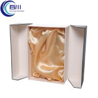 Caja de Regalo Ecológica Creativa con Logotipo Personalizado, Caja Rígida con Seda para Frascos de Perfume, Productos Esenciales para el Cuidado de la Piel y Cosméticos