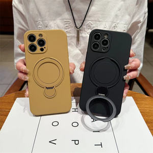 TPU + PC Combo Skin Friendly Support d'anneau magnétique Support de montage de voiture Housse de téléphone pour <span class=keywords><strong>Xiaomi</strong></span> 9/A3/<span class=keywords><strong>11</strong></span>/10T/11T/11T Pro/<span class=keywords><strong>11</strong></span> Ultra - Product Image 6
