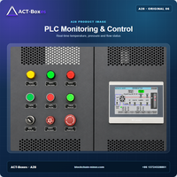 Armoire de refroidissement par eau ACT A28 28 emplacements 154 kW pour l'extraction de Bitcoin par Antminer Hydro avec CDU PLC et équipement de disjoncteurs individuels