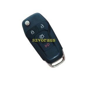 Cho <span class=keywords><strong>4</strong></span> Nút <span class=keywords><strong>Ford</strong></span> F150 2015 16 17 18 19 20 21 Lật Từ Xa Vỏ Chìa Khóa Trường Hợp Fob N5F-A08TDA Không Có Logo (Hu101/Thân Cây) - Product Image 2
