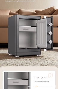 Caja Fuerte Estándar Nacional para el <span class=keywords><strong>Hogar</strong></span> y la Oficina de la Marca Tiger CSP, con Cerradura de Huella Dactilar y Contraseña, Serie Jin Ming, 1500 mm de Dimensión - Product Image 6