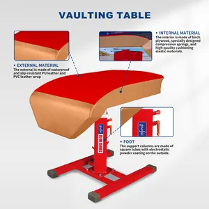 Gaofei Série Club Équipement de gymnastique artistique Cheval de saut Table de saut professionnel Cheval sautant pour la compétition