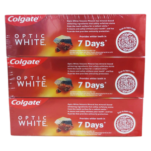 Pasta Dental Colgate Optic White con Minerales Volcánicos, Venta al por Mayor, para Blanquear los Dientes y Eliminar Manchas - Product Image 5