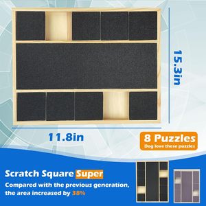 Papan goresan kuku anjing bantalan gores untuk kuku bebas stres persegi untuk kotak perawatan kuku anjing - Product Image 5