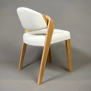 <span class=keywords><strong>Sedie</strong></span> da Pranzo in Legno Stile Nordico, Design Classico e alla Moda, Imbottite, Forma Elegante, Finitura Raffinata, per Casa, Caffetteria e Spiaggia - Product Image 1