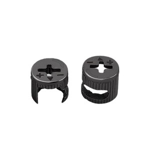 Connecteur de meuble en fer avec roue décalée, diamètre 12 mm, accessoire de quincaillerie durable pour l'assemblage de meubles - Product Image 3