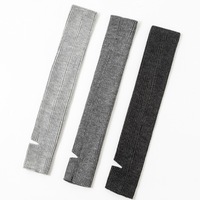 Mode blanc noir gris tricoté Slouch chaussettes genouillères pour femmes fille Ballet danse sport Yoga Pilates accessoires