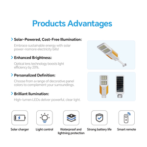 Tích hợp tất cả trong một năng lượng mặt trời <span class=keywords><strong>Powered</strong></span> pin <span class=keywords><strong>lithium</strong></span> LED ánh sáng đường phố IP65 không thấm nước điều khiển từ xa cho ngoài trời chiếu sáng sân vườn - Product Image 5