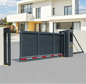 Portail coulissant automatique en alliage d'aluminium Zhanjiang, portail de sécurité linéaire pour villa/école/cour - Product Image 1