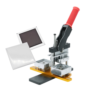 <span class=keywords><strong>2</strong></span>*<span class=keywords><strong>2</strong></span> Inch 50*50Mm Của Nhãn Hiệu Vuông Tủ Lạnh Nhãn Dán Huy Hiệu Làm Máy Kit Cho DIY - Product Image 3