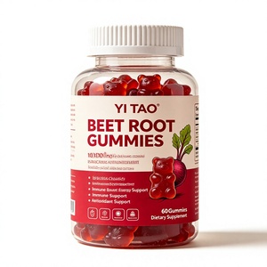 OEMBeet Root <b>Gummies</b> Natural Antioxidant Supplement Boost Energy Improve Complexion Immune Support Dietary Supplement For Adults - Product Image 1