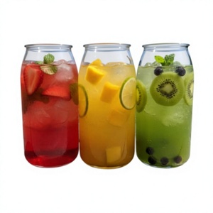 Vietnam Factory Direct OEM 500ml 330ml 250ml Food Grade Clear PET Plastic <b>Cups</b> 98mm Diameter Custom Logo Bubble Tea <b>Cold</b> - Product Image 1