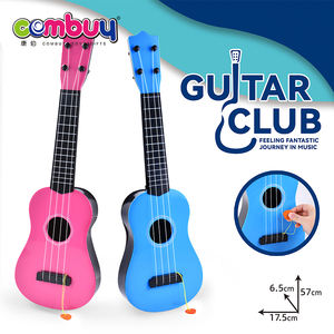 Guitarra de dibujos animados de gran tamaño para niños, <span class=keywords><strong>ukelele</strong></span> de juguete con música - Product Image 6