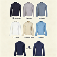Nouvelle Arrivée : Haut en Polaire Demi-Zip en Laine Mérinos pour Femme, Thermorégulateur, Très Extensible, Manches Longues, Couche de Base pour Activités de Plein Air