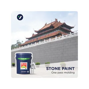 Pinturas asiáticas Wanlei, pintura de piedra de pared ecológica