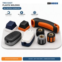 Moulage par injection multi-prises tout-en-un pour boîtiers électroniques, outillage, finition et assemblage