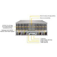Kualitas tinggi supermmicro 4029GP TRT2 Dual Processor 4U rak Server