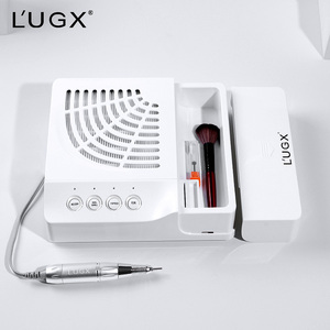 Proveedor de <span class=keywords><strong>uñas</strong></span> LUGX, aspiradora profesional 2 en 1 para taladro de <span class=keywords><strong>uñas</strong></span>, máquina colectora de polvo eléctrica, aspiradora de polvo para <span class=keywords><strong>uñas</strong></span> - Product Image 2