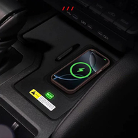 Pour Toyota Land Cruiser PRADO, chargeur sans fil magnétique à charge rapide pour console centrale, accessoires intérieurs LC250, mise à niveau RHD LHD