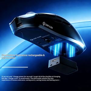 <span class=keywords><strong>Mouse</strong></span> Wireless Bluetooth X8 <span class=keywords><strong>con</strong></span> Schermo, 1000HZ, per E-sports e Ufficio, Design Leggero e Commutabile - Product Image 2