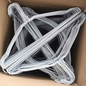 LINDON Vente en gros de cintres en fer pour le nettoyage à sec en métal pour vêtements - Product Image 1