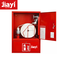Armoire d'incendie haute capacité avec serrure certifiée ISO9001 et accès facile en cas d'urgence Enrouleur de tuyau d'incendie