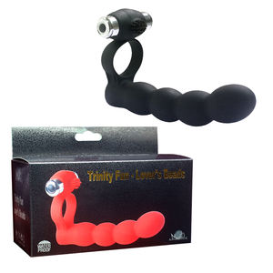 Afrodisia <span class=keywords><strong>Trinity</strong></span> Fun lover's Silicone vibratore anello del cazzo 7 funzioni impermeabile Sex Toy con batterie LR44 incluse - Product Image 6