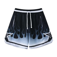Short en maille personnalisé de basket-ball pour jeunes en gros pour hommes