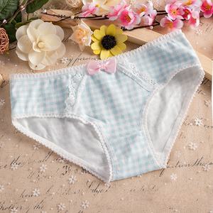 Factory <span class=keywords><strong>Outlet</strong></span> Multi-colores Lindo elegante Adolescente Niñas Ropa interior de algodón Bragas Cintura media Elasticidad <span class=keywords><strong>Calzoncillos</strong></span> de encaje <span class=keywords><strong>Calzoncillos</strong></span> - Product Image 5