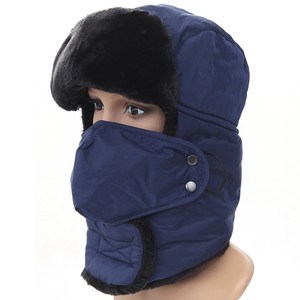 Blouson unisexe en fausse fourrure, pour homme et femme, couvre-chef chaud avec rabat, <span class=keywords><strong>Bonnet</strong></span> <span class=keywords><strong>russe</strong></span>, coiffe blonde - Product Image 3