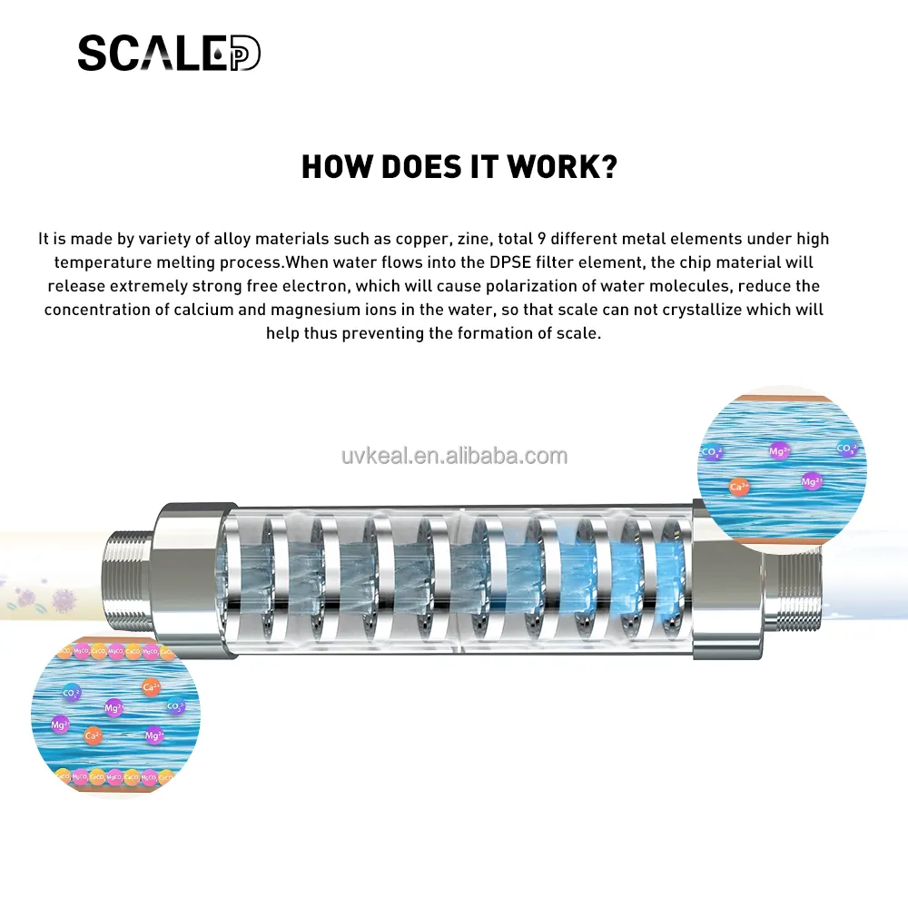 Scaledp nước Automat Lọc systeam thương mại descaler chống mở rộng quy mô hệ thống descaler xử lý nước cho máy pha cà phê